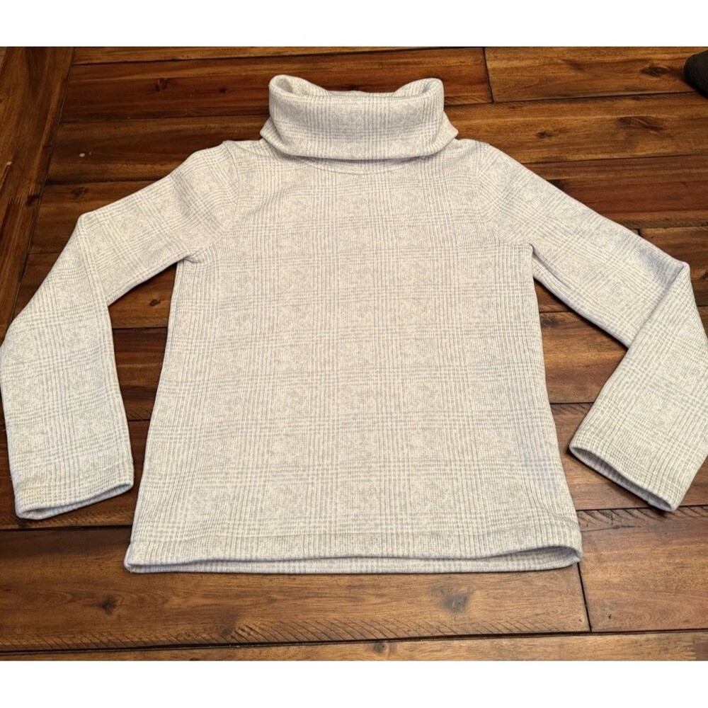 J. Crew Women's Long Sleeve Funnel-Neck Pullover  - Gray - Small